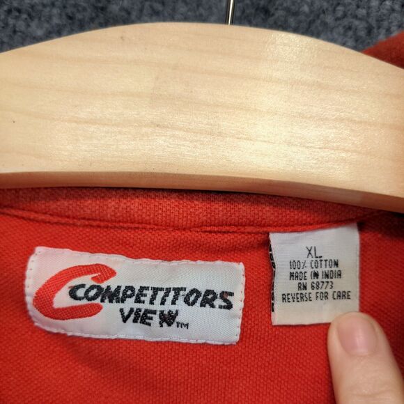 Competitors View Men's Dale Earnhardt Jr #8 Polo Shirt Red XL Embroidered - Picture 11 of 14